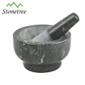 13x8cm wholesale black mortar and pestle